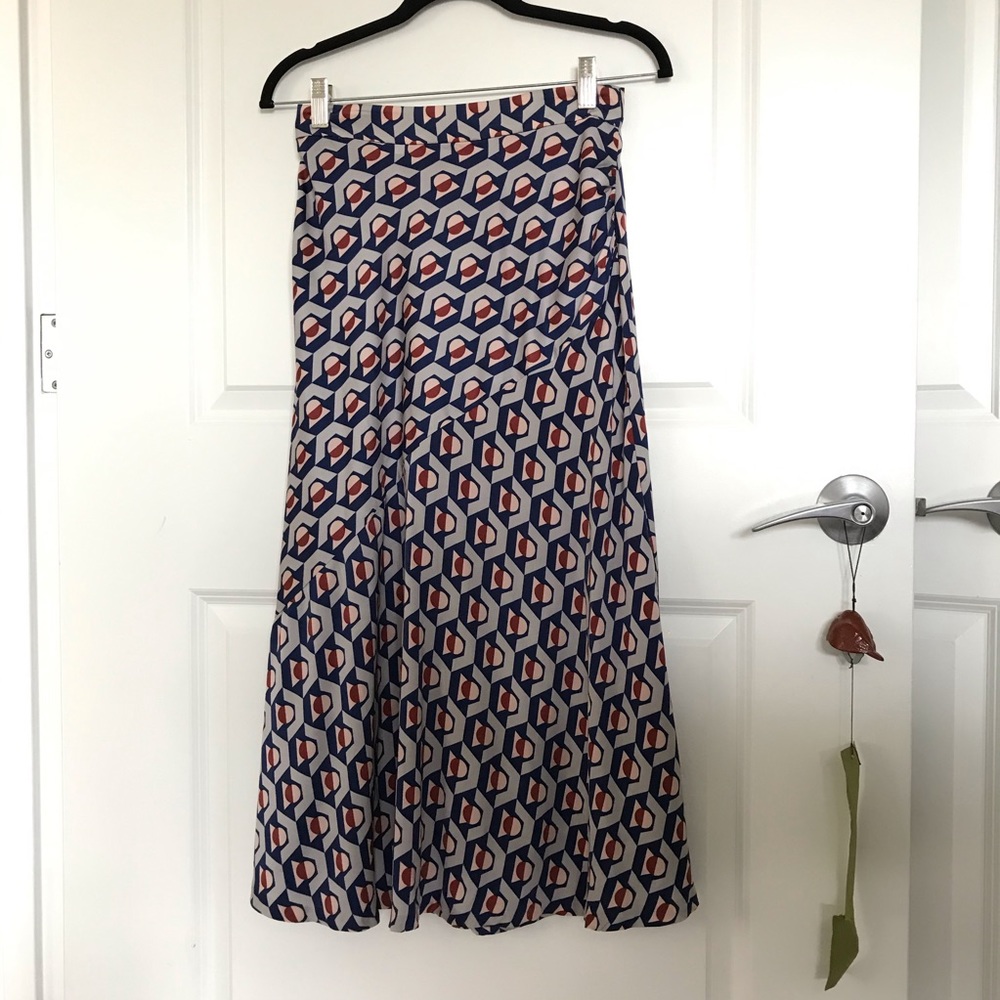 ZARA printed patten skirt